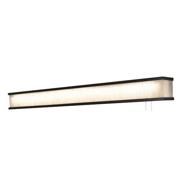 Afx Randolph 38" LED Overbed Wall Light - Oil Rubbed Bronze Finish - Jute Shade RAB384000L30ENRB-JT - main